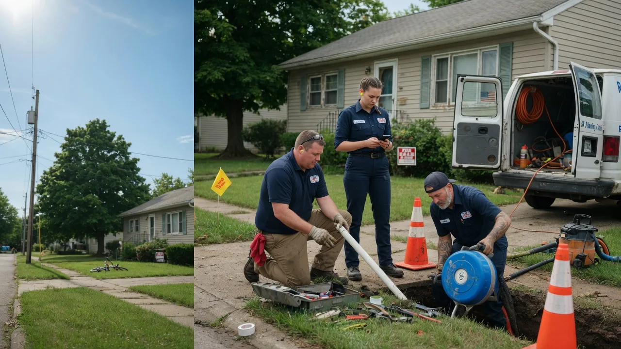 Sewer Line Repair in West Liberty, IL near me